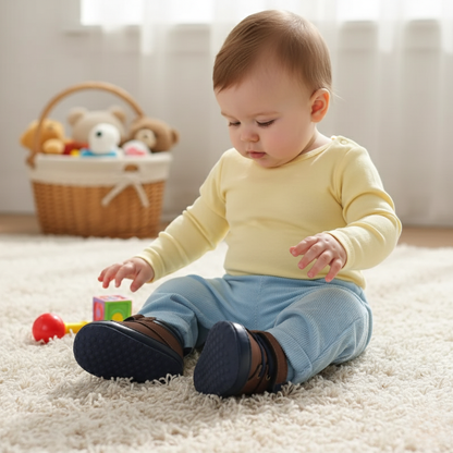 Grip Sole Non Slip Baby Shoes for Boys and Girls