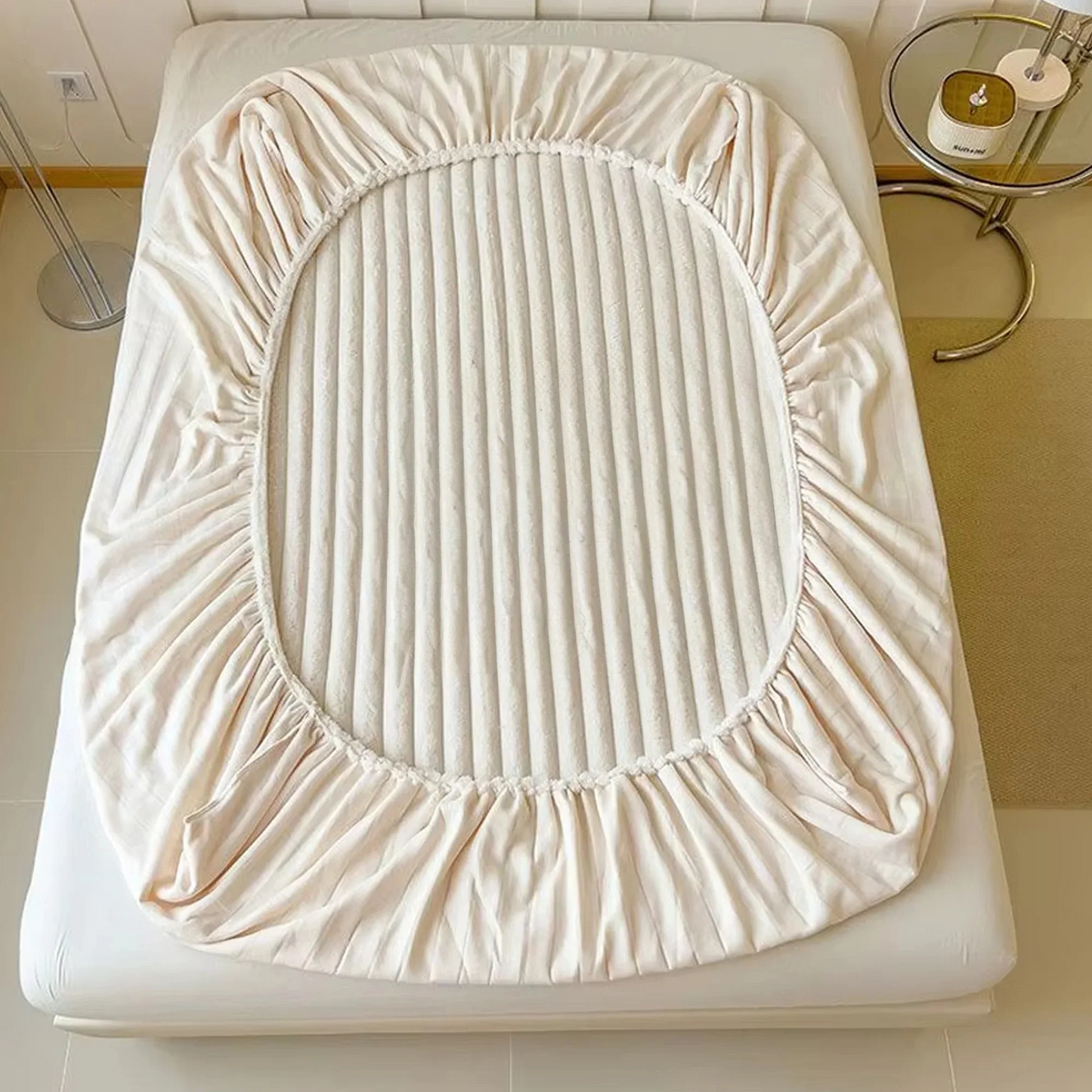 Premium Plush Fitted Bedding Sheet