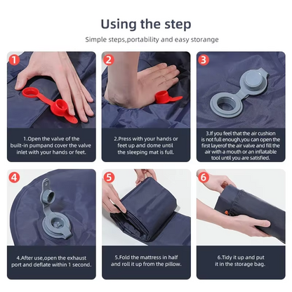 Portable Self Inflating Camping Sleep Mat