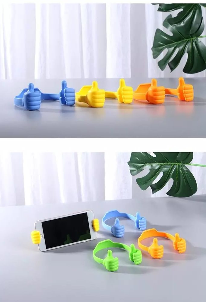 Compact Adjustable Phone Holder Convenient Hands-Free Stand