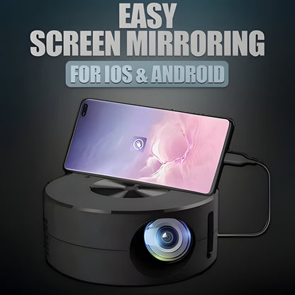 Compact HD Portable Home Projector