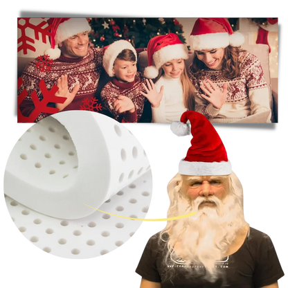 Funny Christmas Santa Face Mask