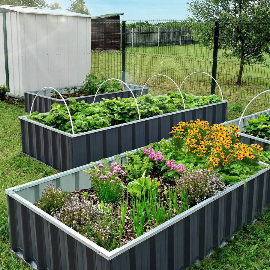 Easy Grow Elevated Garden Planter Box - Hehif