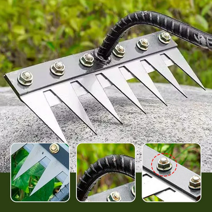 Adjustable Garden Rake For Yard