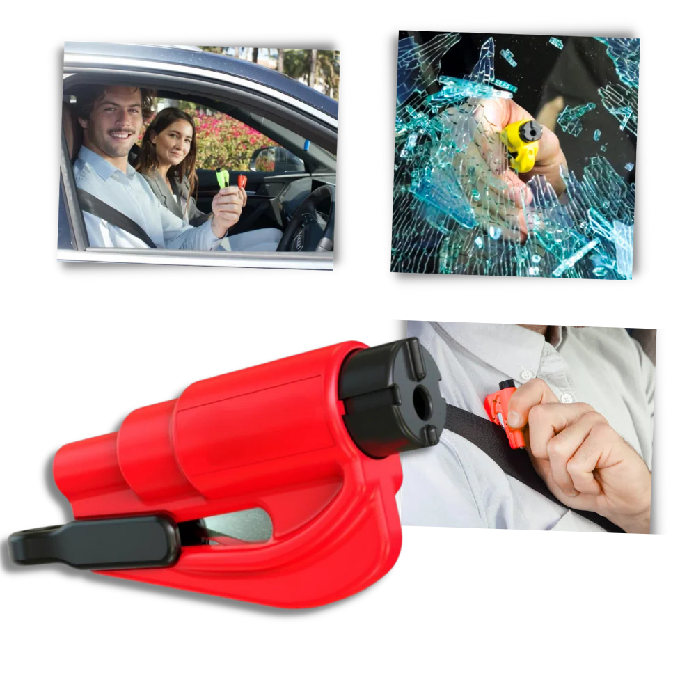 Compact Multi-Function Car Emergency Tool - Hehif