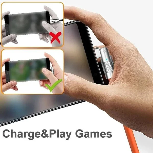 Flexible 360 Degree Quick Charge Cord