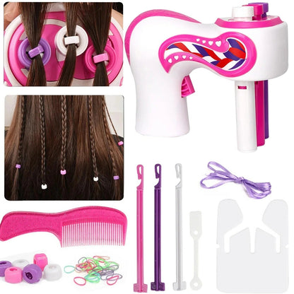 Easy Automatic Hair Braider Device