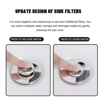 Easy Clean Metal Floor Drain Strainer