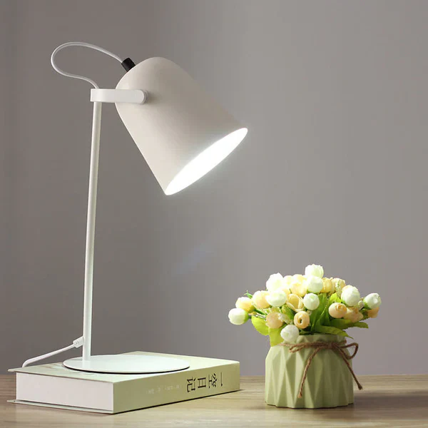 Unique Colorful Metal Desk Table Lamp