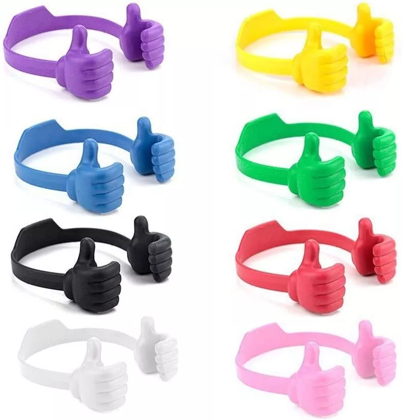 Compact Adjustable Phone Holder Convenient Hands-Free Stand