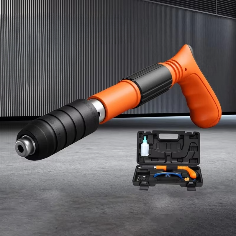 Professional Heavy-Duty Nail Gun Kit for Wood and Concrete - Hehif