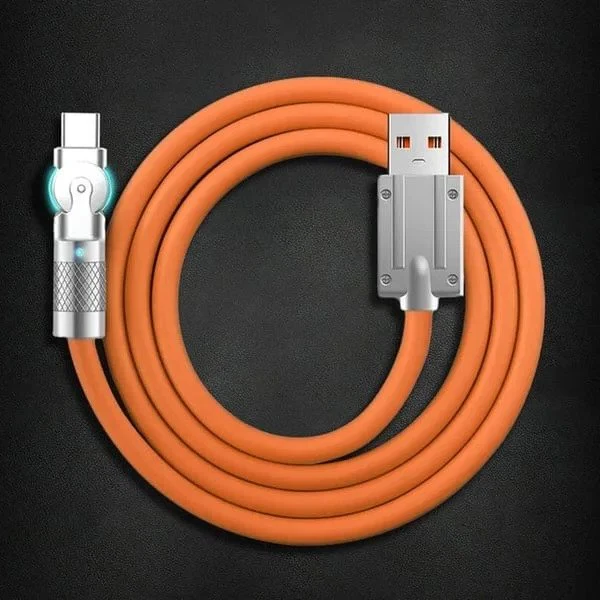 Flexible 360 Degree Quick Charge Cord