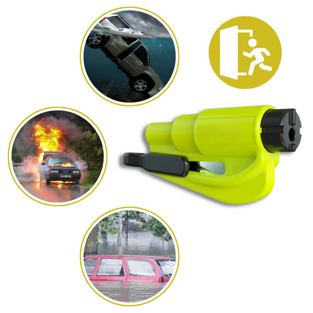 Compact Multi-Function Car Emergency Tool