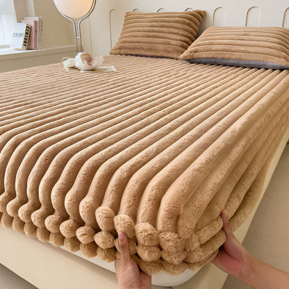 Premium Plush Fitted Bedding Sheet