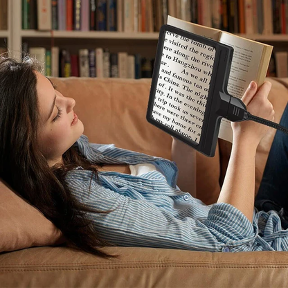 Bright 5X Magnifying Floor Lamp for Reading - Hehif