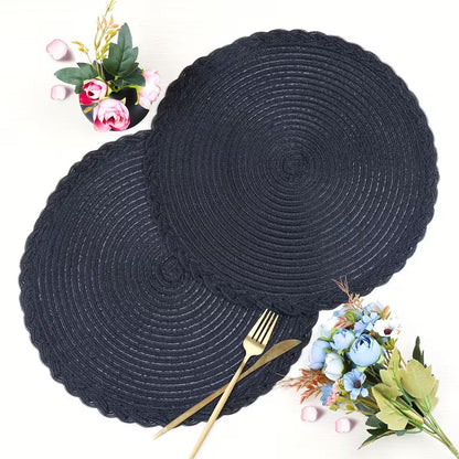 Easy Clean Rubber Backed Table Mats