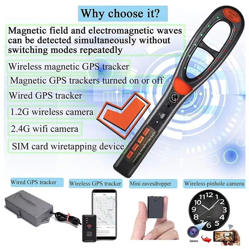Portable Metal Detector and GPS Tracker Device