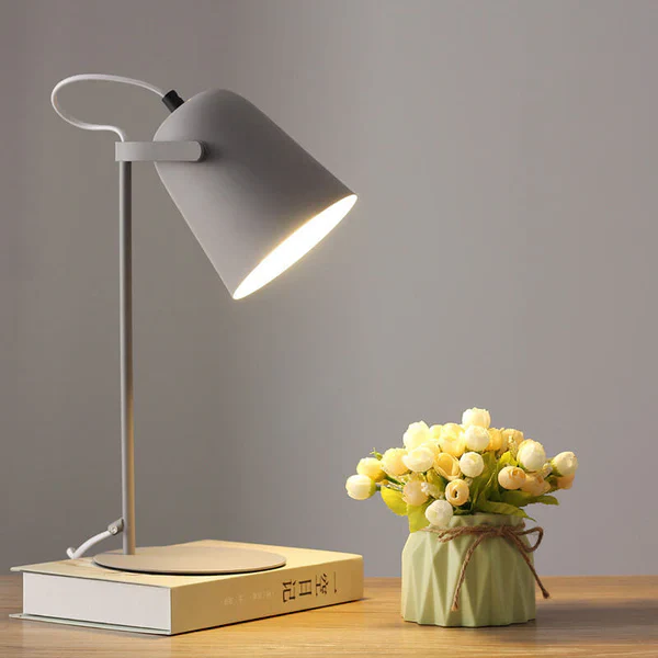 Unique Colorful Metal Desk Table Lamp