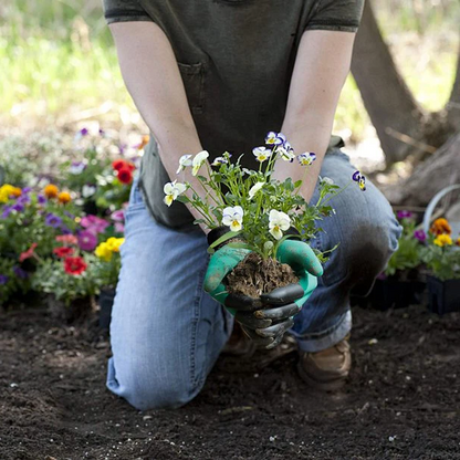 Gardening Gloves with Built-in Claws