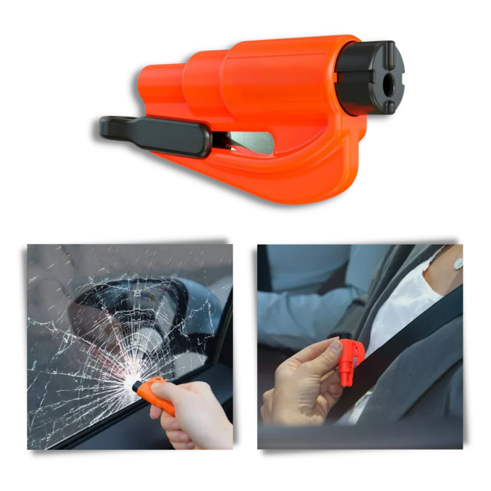 Compact Multi-Function Car Emergency Tool