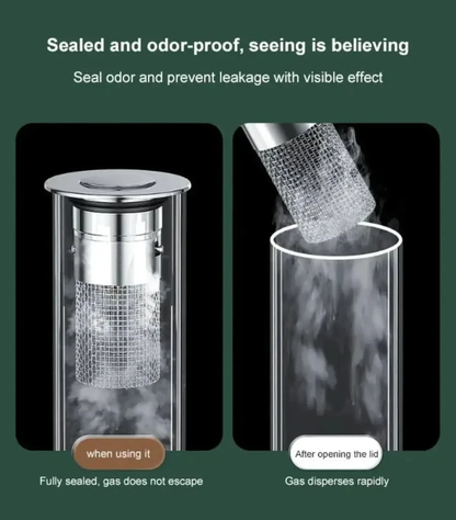 Easy Clean Metal Floor Drain Strainer