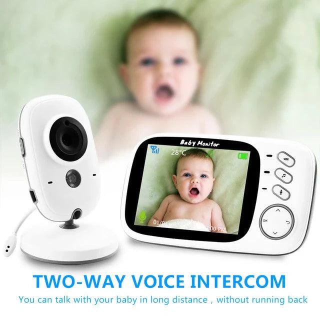Digital Baby Monitor with Two Way Audio & Room Temperature