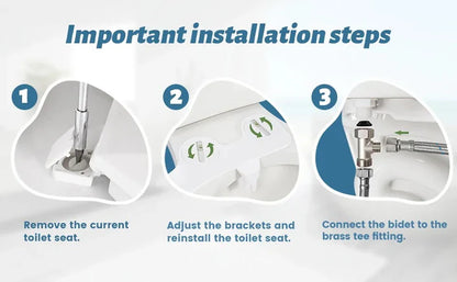 Easy Clean Fresh Bidet Toilet Seat