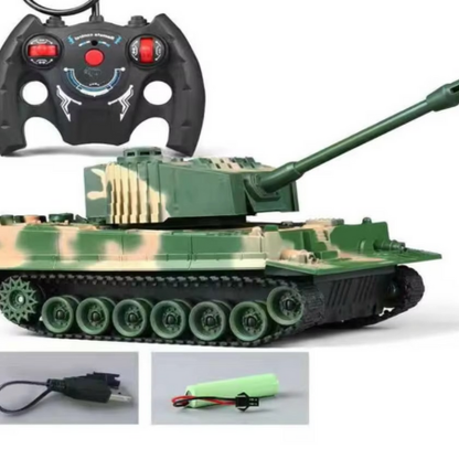 Big Remote Control Battle Tank Toy for Boys