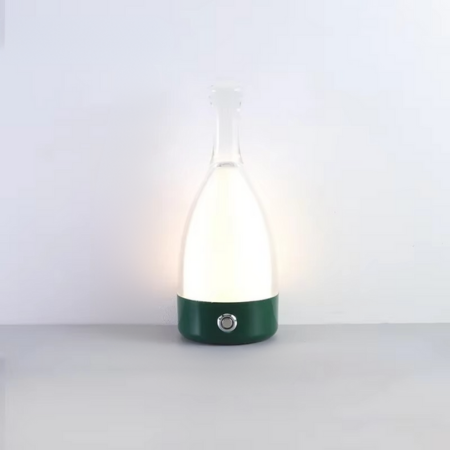 Wireless Wine Bottle Table Lamp with Bluetooth Speaker