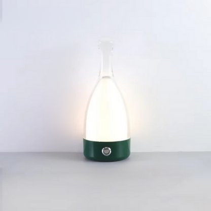 Wireless Wine Bottle Table Lamp with Bluetooth Speaker