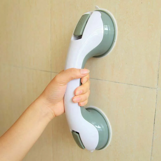 Secure Bathroom Shower Suction Grip Bar Handle - Hehif