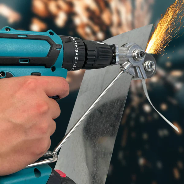 Heavy Duty Drill Bit Cutting Attachment
