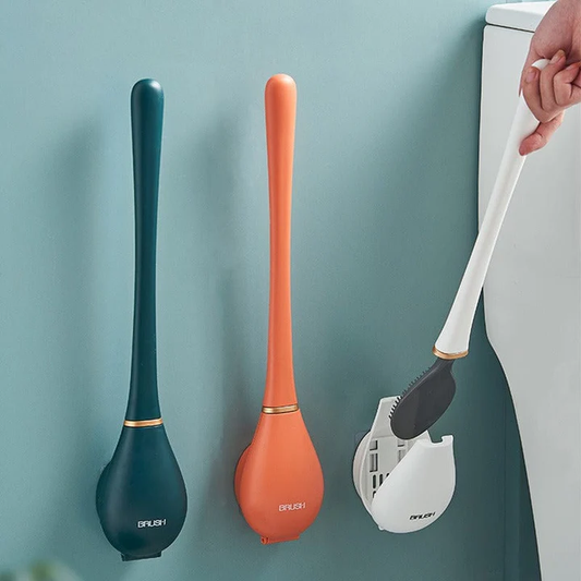 Soft Bristle Bathroom Toilet Brush - Hehif