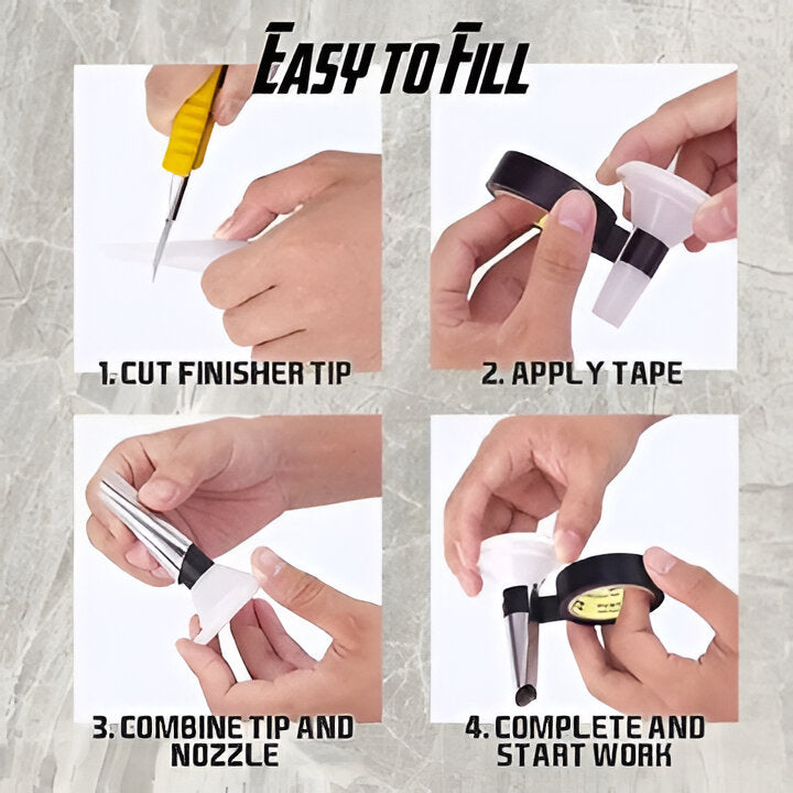 Professional Caulk Tool Kit (14 Pieces)