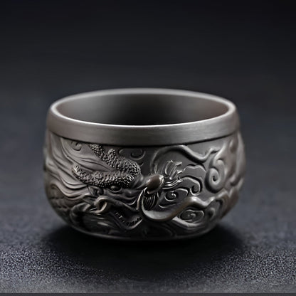 Unique Ceramic Dragon Tea Infuser Teapot Set - Hehif