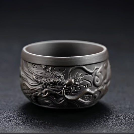 Unique Ceramic Dragon Tea Infuser Teapot Set - Hehif