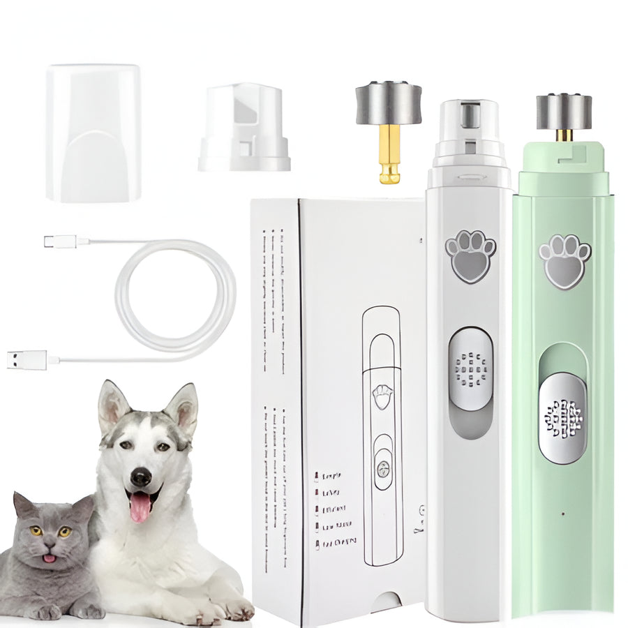 Pet Nail Trimmer and Polisher Kit for Dogs