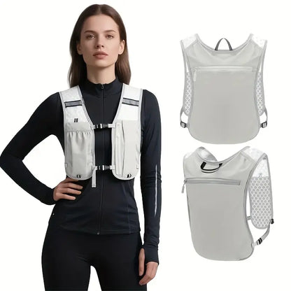 Lightweight Water Backpack With Reflective Panels And Ventilated Mesh