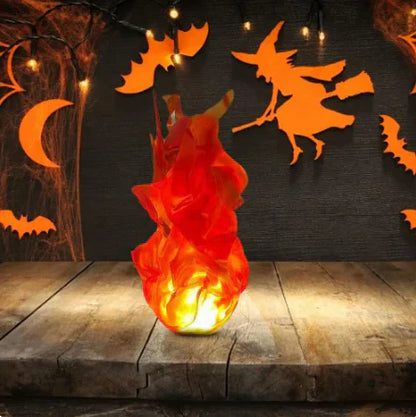 Spooky LED Floating Fireball Decoration