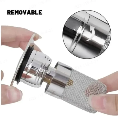 Easy Clean Metal Floor Drain Strainer