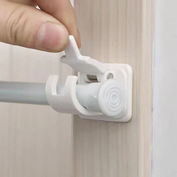 Easy Fit Curtain Rod Brackets