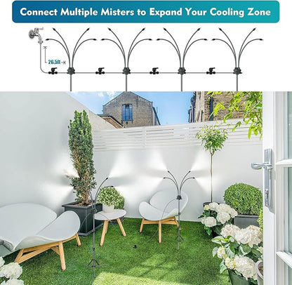Portable Outdoor Misting System for Patios