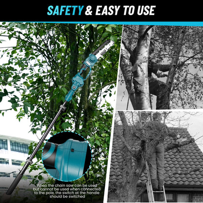 Portable Electric Chainsaw Pole Pruner