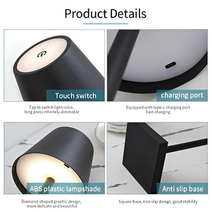 Nightstand Dimmable Desk Lamp