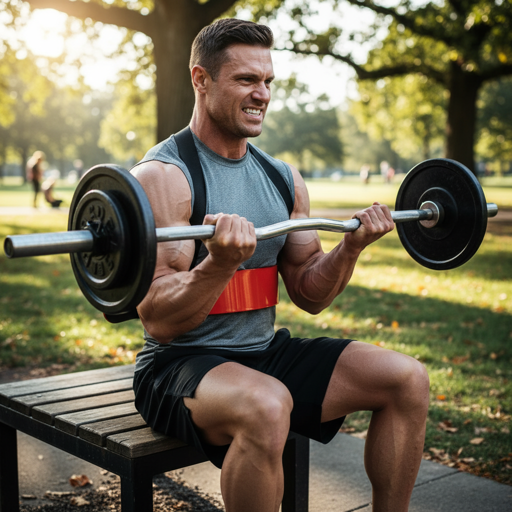 Durable Gym Bicep Workout Board for Muscle Growth