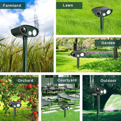Effective Solar Deer Repellent - 4 Pack