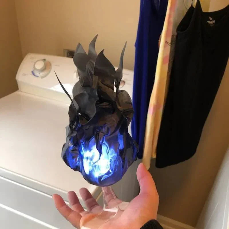 Spooky LED Floating Fireball Decoration