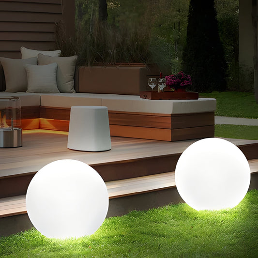 Waterproof Solar Globe Lamp - 16 Color LED Outdoor Light - Hehif