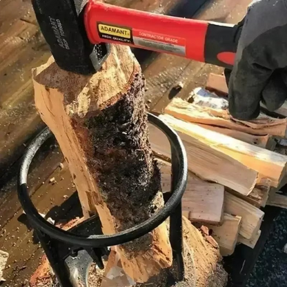 Compact Log Splitter Tool for Fast Firewood Cutting