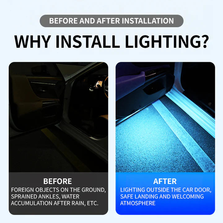 LED Car Logo Door Lights